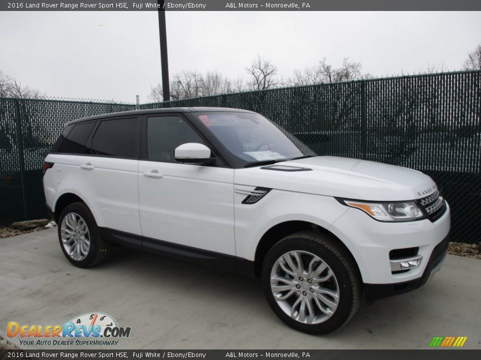 2016 Land Rover Range Rover Sport HSE Fuji White / Ebony/Ebony Photo #1