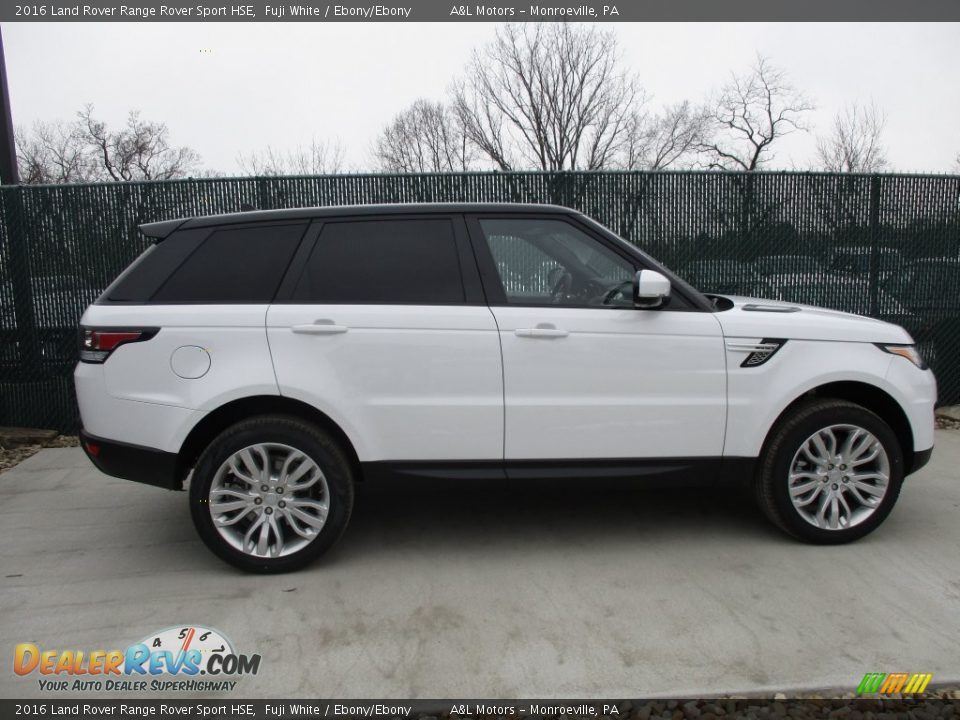 2016 Land Rover Range Rover Sport HSE Fuji White / Ebony/Ebony Photo #2