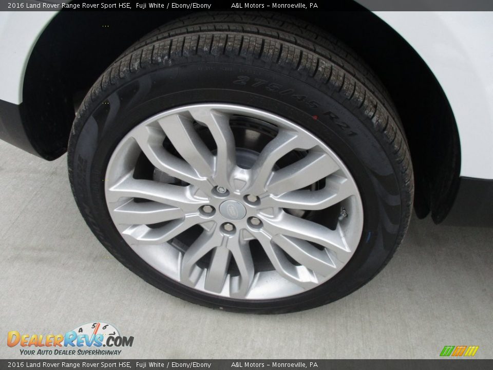 2016 Land Rover Range Rover Sport HSE Fuji White / Ebony/Ebony Photo #3