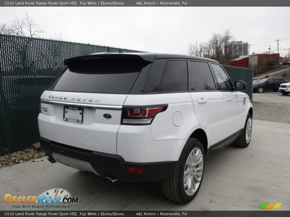 2016 Land Rover Range Rover Sport HSE Fuji White / Ebony/Ebony Photo #4