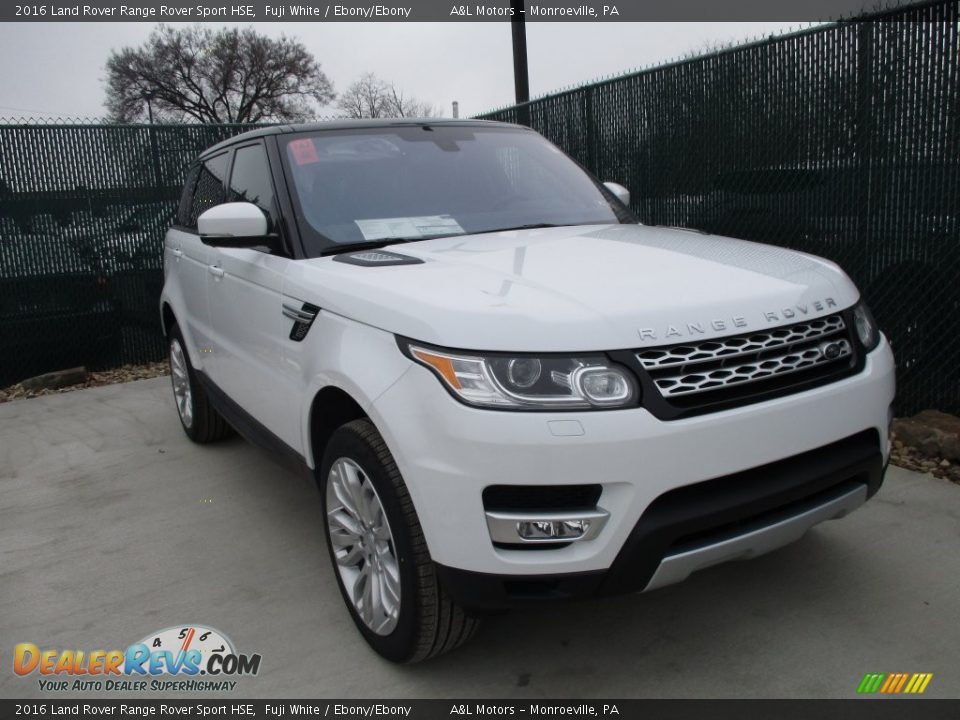 2016 Land Rover Range Rover Sport HSE Fuji White / Ebony/Ebony Photo #5