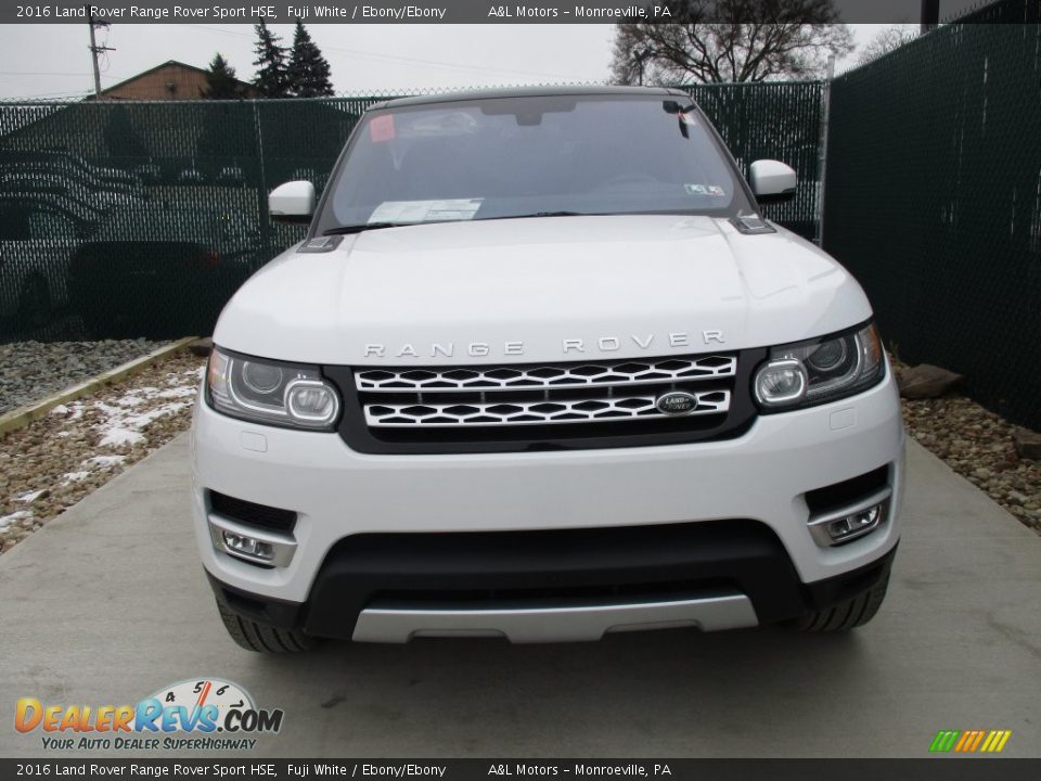 2016 Land Rover Range Rover Sport HSE Fuji White / Ebony/Ebony Photo #6