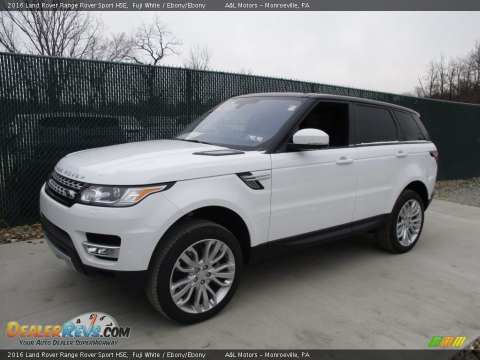 2016 Land Rover Range Rover Sport HSE Fuji White / Ebony/Ebony Photo #8