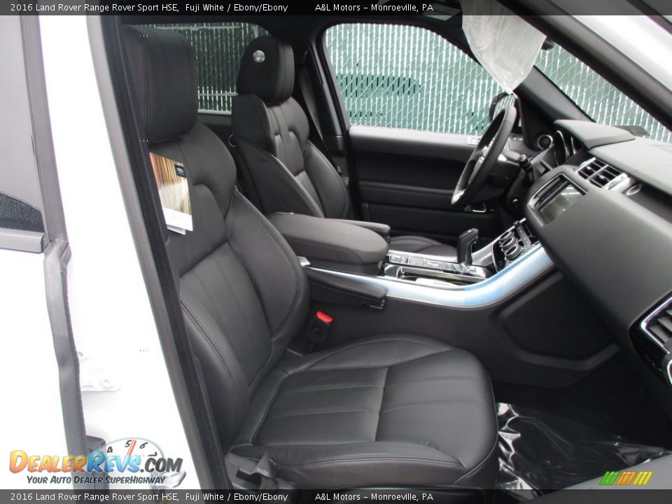 2016 Land Rover Range Rover Sport HSE Fuji White / Ebony/Ebony Photo #12