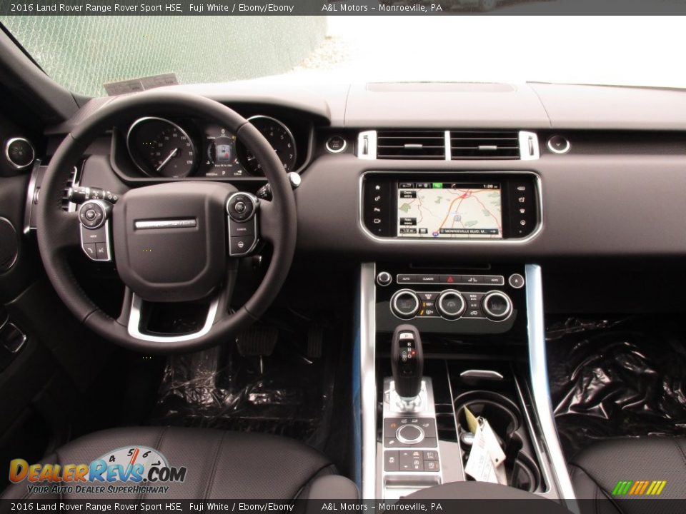2016 Land Rover Range Rover Sport HSE Fuji White / Ebony/Ebony Photo #14