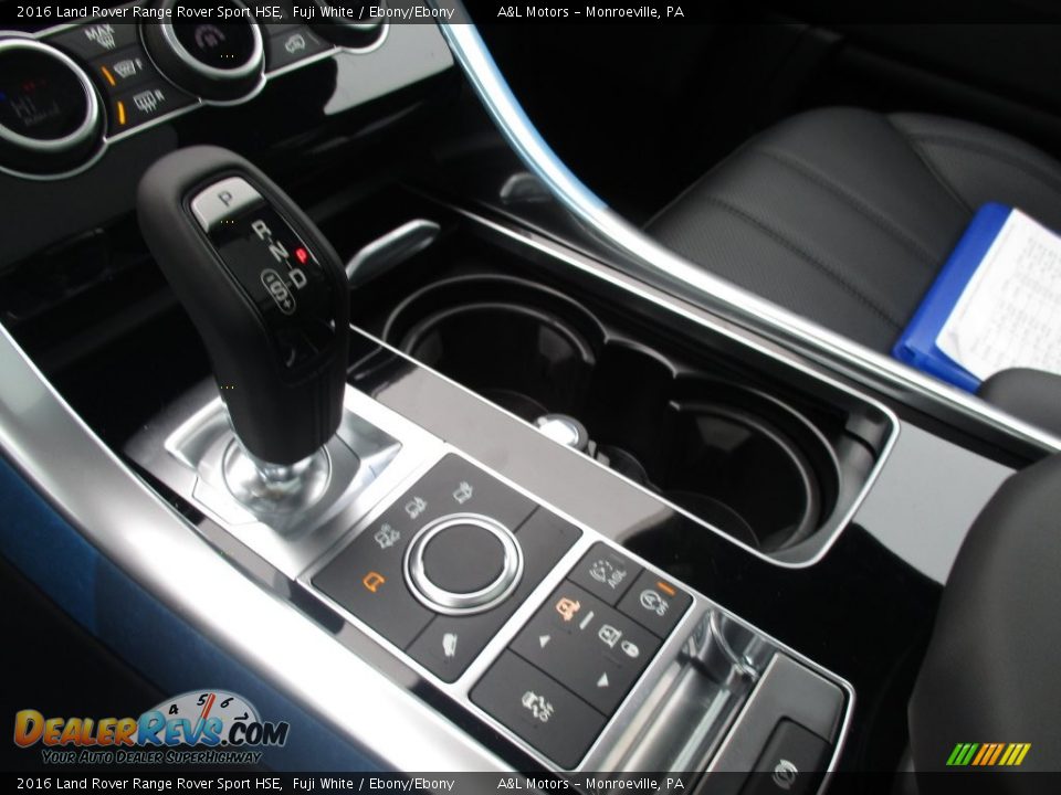 2016 Land Rover Range Rover Sport HSE Fuji White / Ebony/Ebony Photo #16