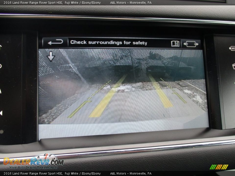 2016 Land Rover Range Rover Sport HSE Fuji White / Ebony/Ebony Photo #18