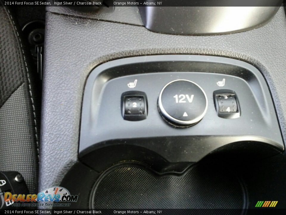 2014 Ford Focus SE Sedan Ingot Silver / Charcoal Black Photo #17