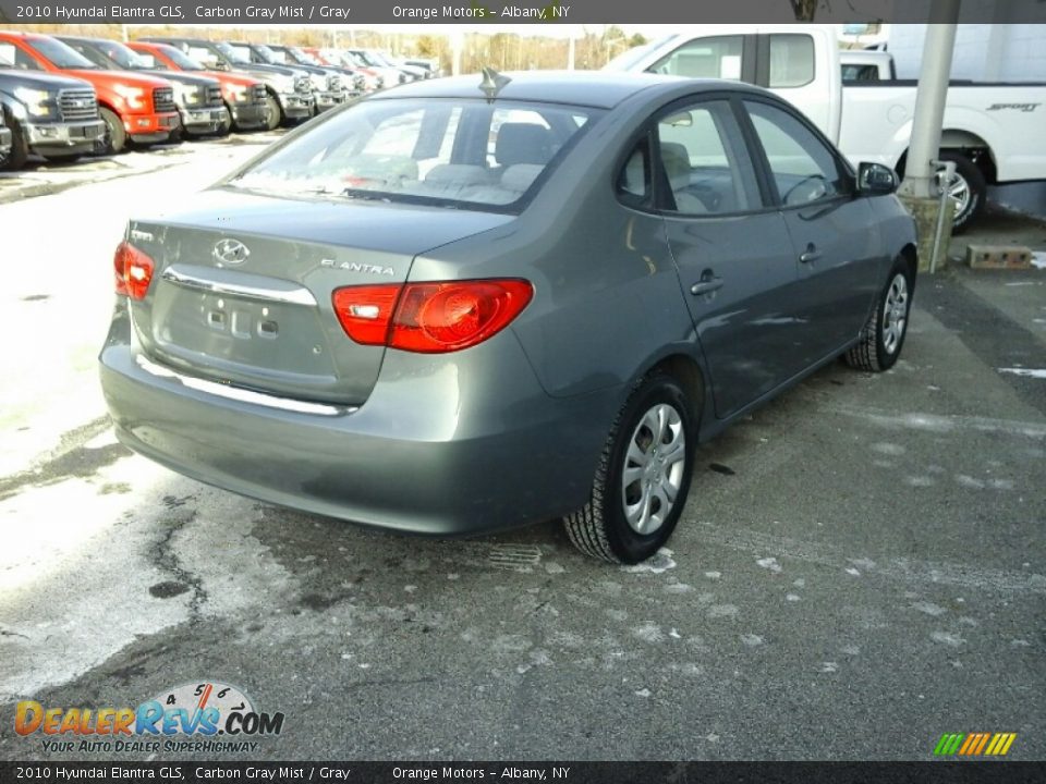 2010 Hyundai Elantra GLS Carbon Gray Mist / Gray Photo #4