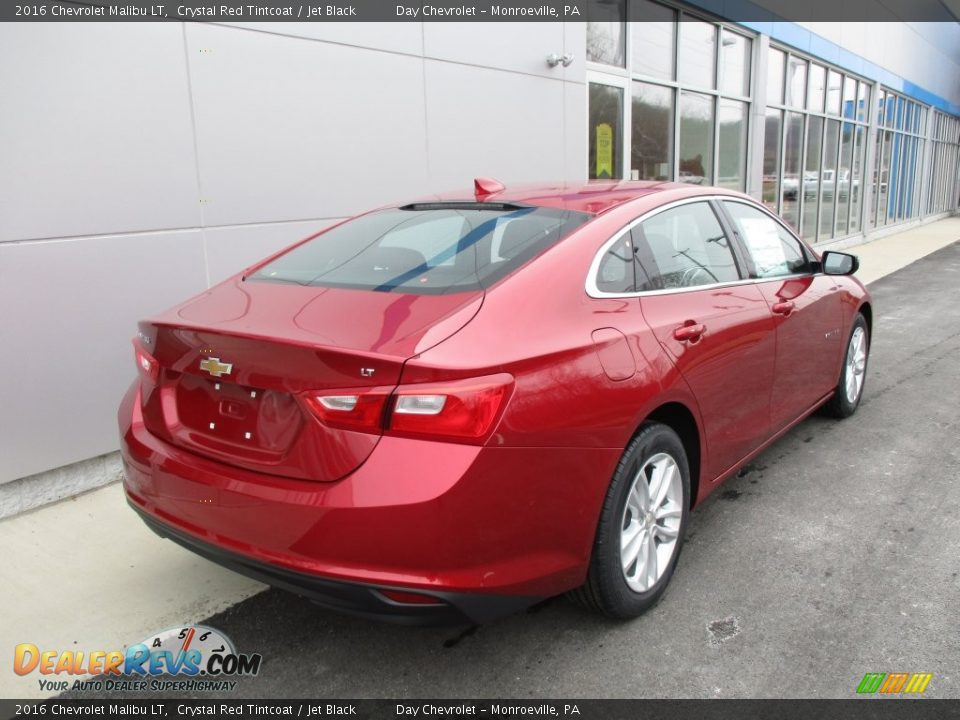 2016 Chevrolet Malibu LT Crystal Red Tintcoat / Jet Black Photo #4