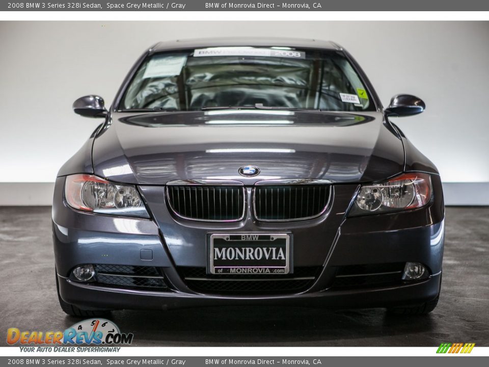 2008 BMW 3 Series 328i Sedan Space Grey Metallic / Gray Photo #2