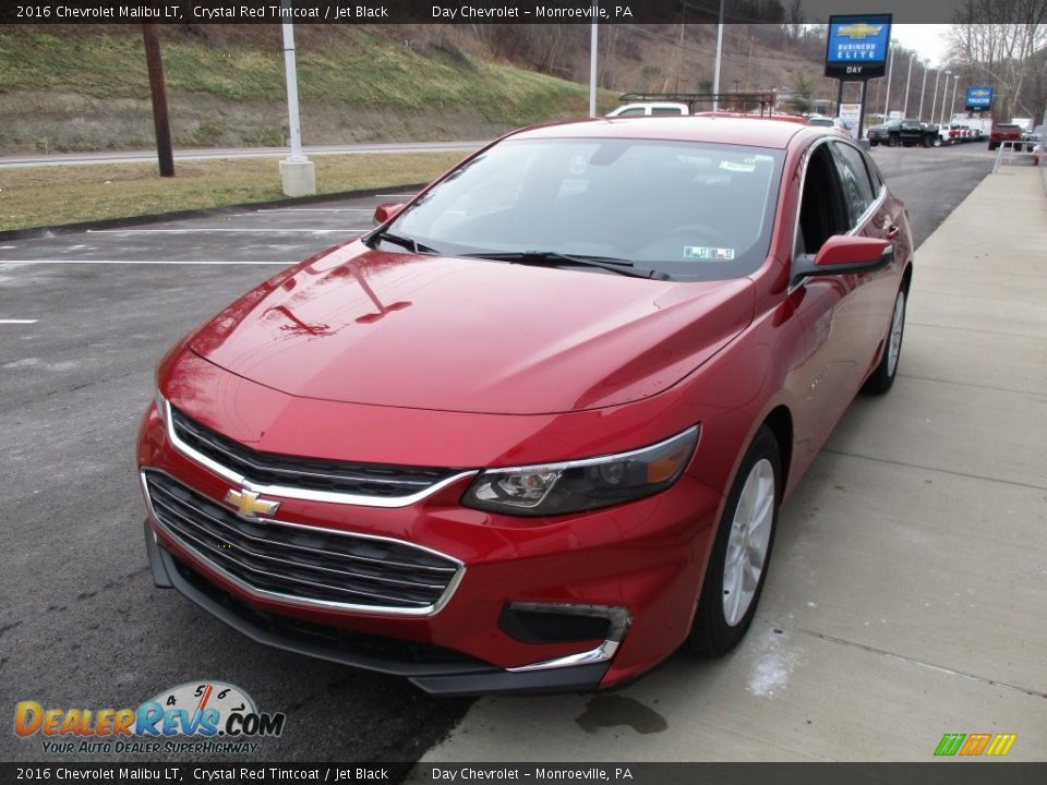 2016 Chevrolet Malibu LT Crystal Red Tintcoat / Jet Black Photo #7