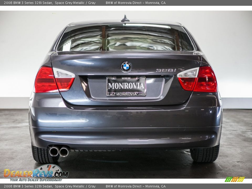 2008 BMW 3 Series 328i Sedan Space Grey Metallic / Gray Photo #3