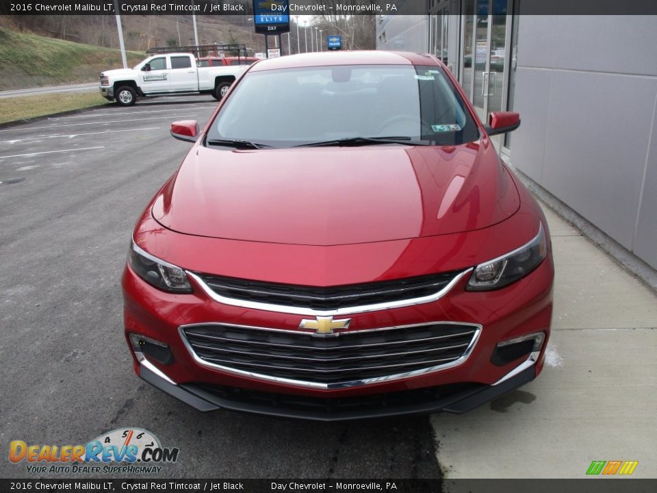 2016 Chevrolet Malibu LT Crystal Red Tintcoat / Jet Black Photo #8