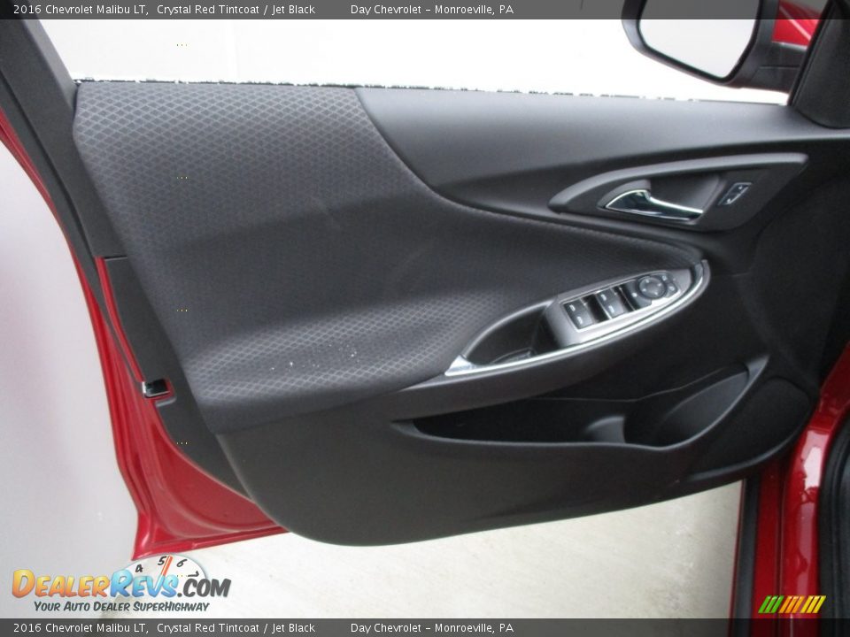 2016 Chevrolet Malibu LT Crystal Red Tintcoat / Jet Black Photo #10