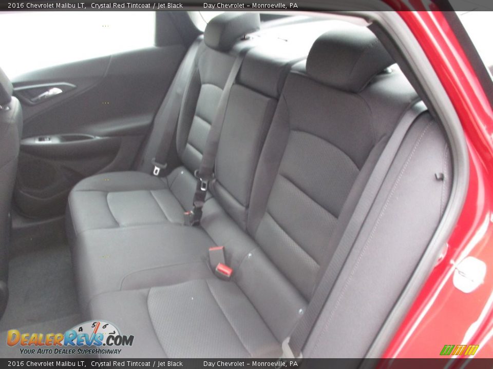 2016 Chevrolet Malibu LT Crystal Red Tintcoat / Jet Black Photo #12