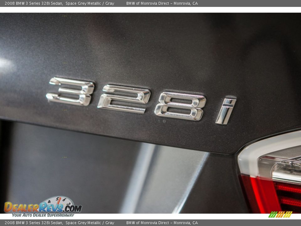 2008 BMW 3 Series 328i Sedan Space Grey Metallic / Gray Photo #7