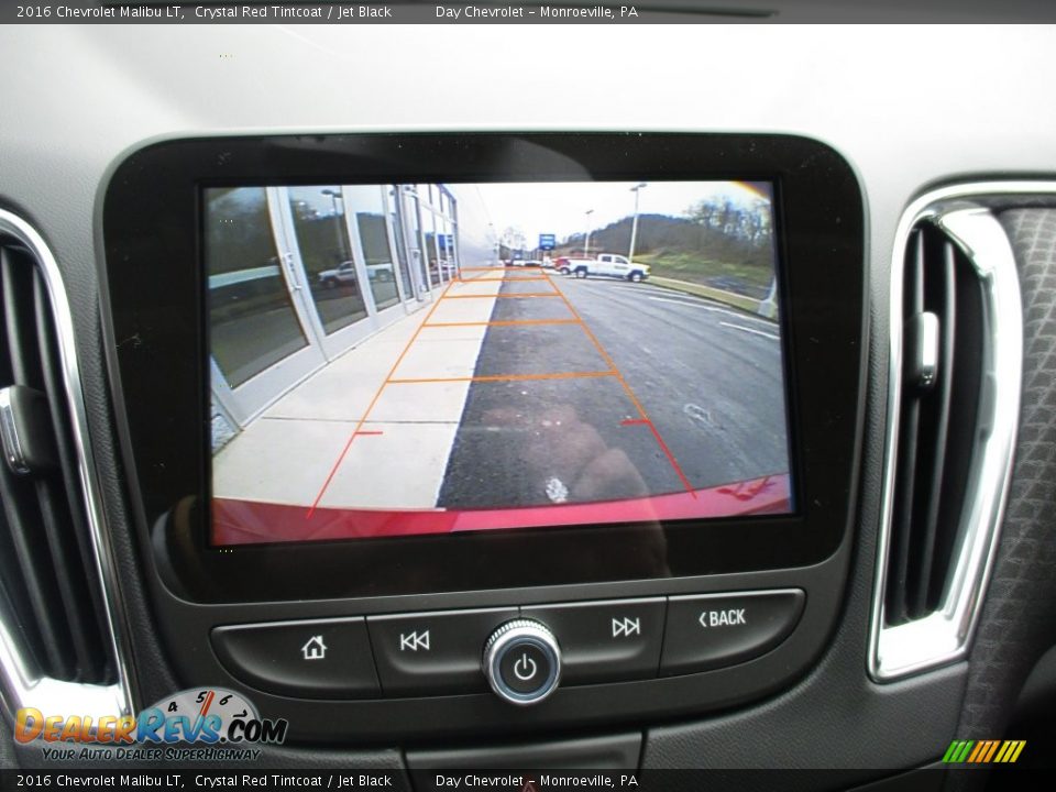 2016 Chevrolet Malibu LT Crystal Red Tintcoat / Jet Black Photo #16