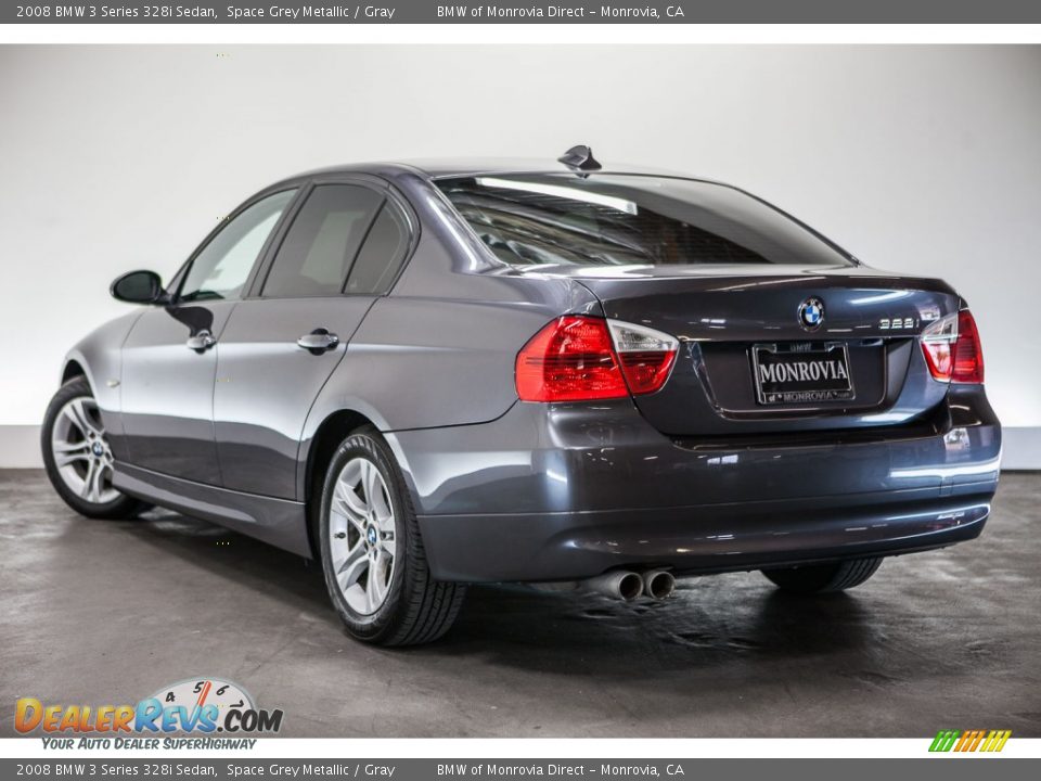 2008 BMW 3 Series 328i Sedan Space Grey Metallic / Gray Photo #10