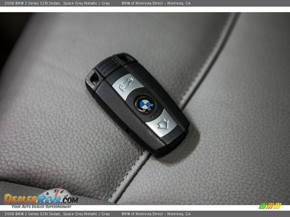 2008 BMW 3 Series 328i Sedan Space Grey Metallic / Gray Photo #11