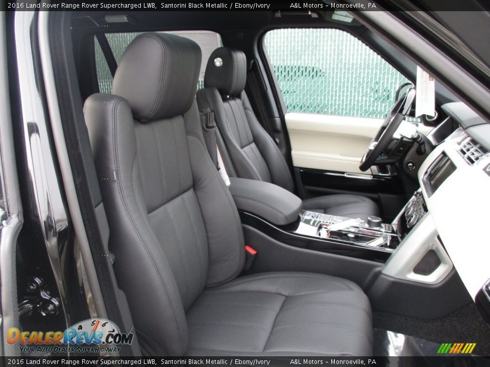 Front Seat of 2016 Land Rover Range Rover Supercharged LWB Photo #12