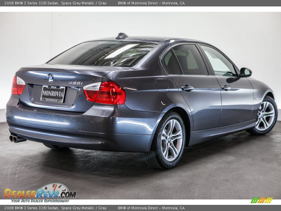 2008 BMW 3 Series 328i Sedan Space Grey Metallic / Gray Photo #14