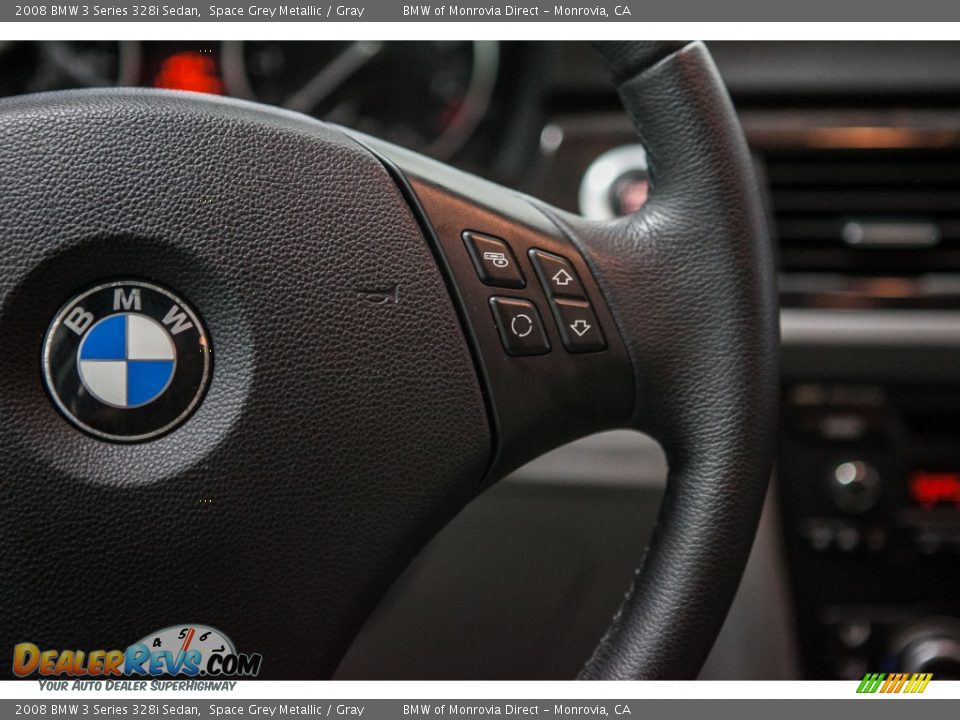 2008 BMW 3 Series 328i Sedan Space Grey Metallic / Gray Photo #17