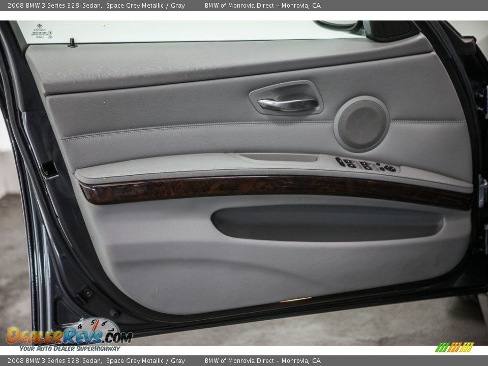2008 BMW 3 Series 328i Sedan Space Grey Metallic / Gray Photo #21