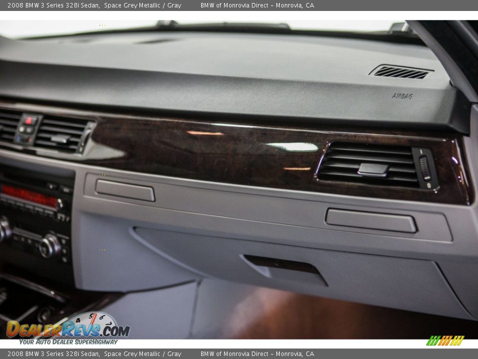 2008 BMW 3 Series 328i Sedan Space Grey Metallic / Gray Photo #22