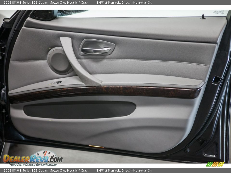 2008 BMW 3 Series 328i Sedan Space Grey Metallic / Gray Photo #24