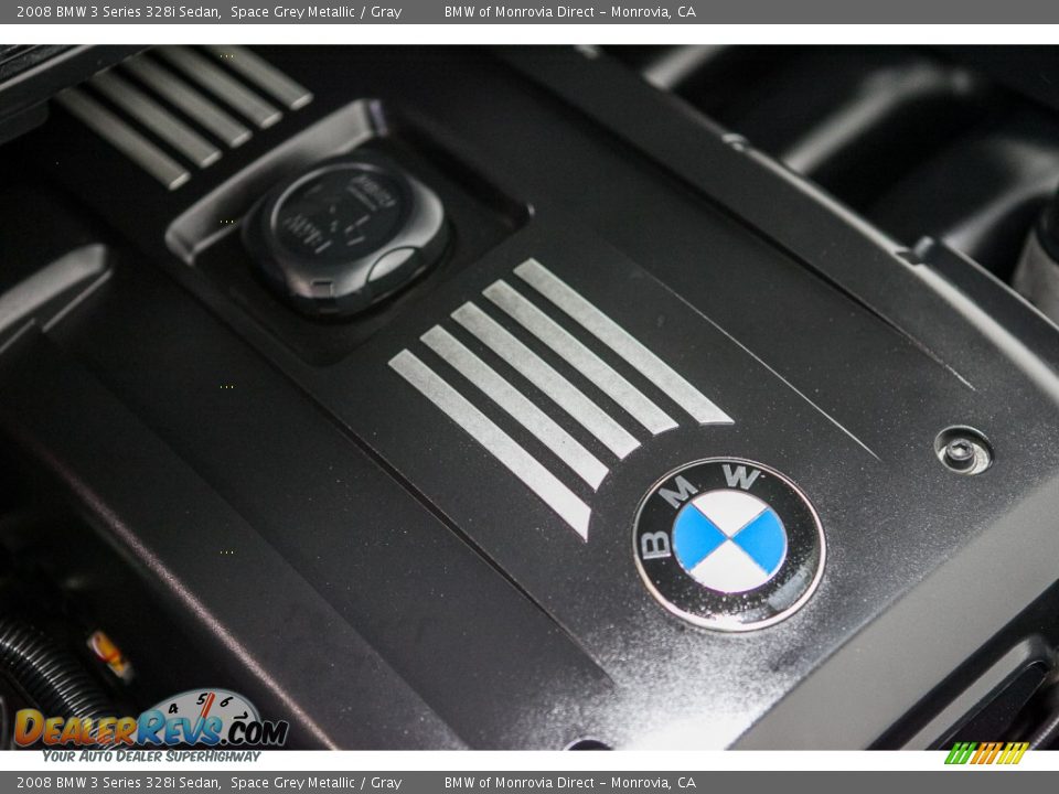 2008 BMW 3 Series 328i Sedan Space Grey Metallic / Gray Photo #25