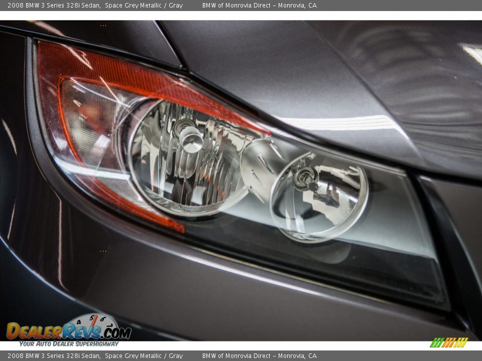 2008 BMW 3 Series 328i Sedan Space Grey Metallic / Gray Photo #26