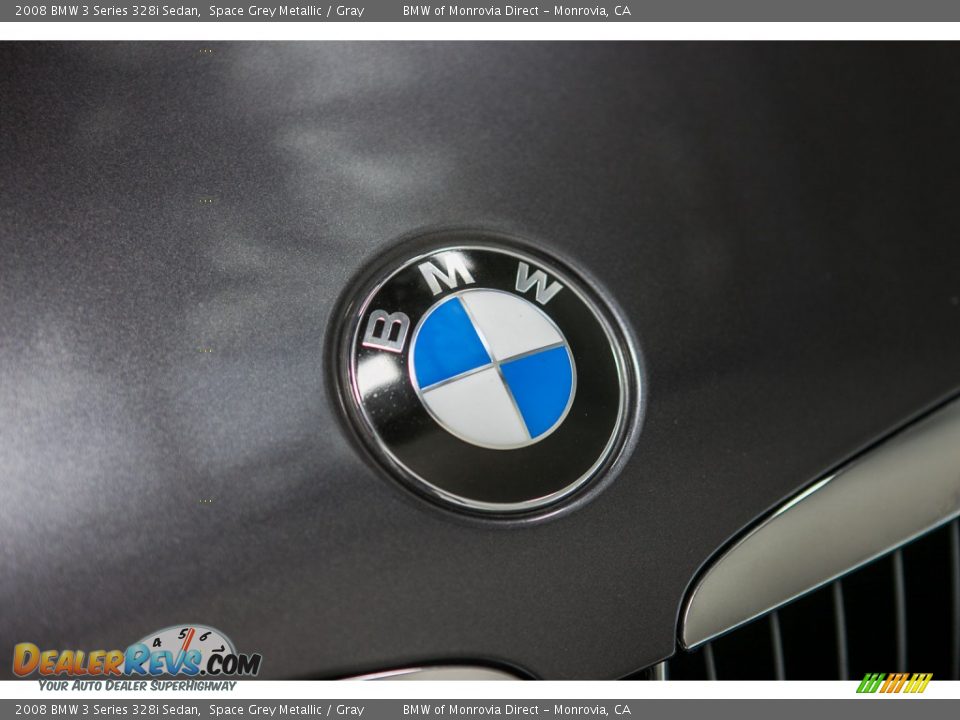 2008 BMW 3 Series 328i Sedan Space Grey Metallic / Gray Photo #27