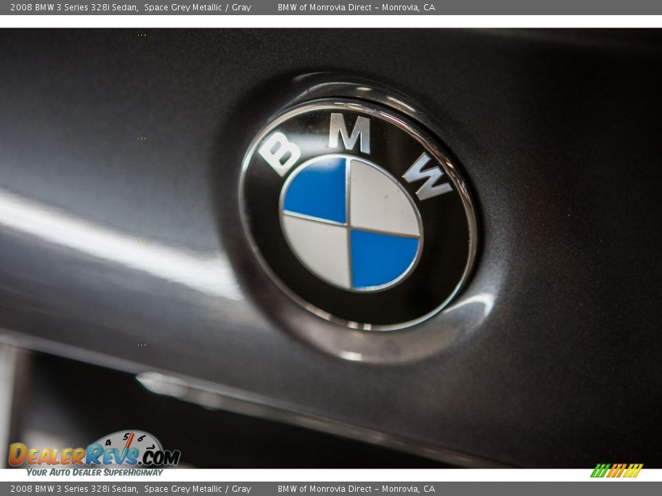 2008 BMW 3 Series 328i Sedan Space Grey Metallic / Gray Photo #29
