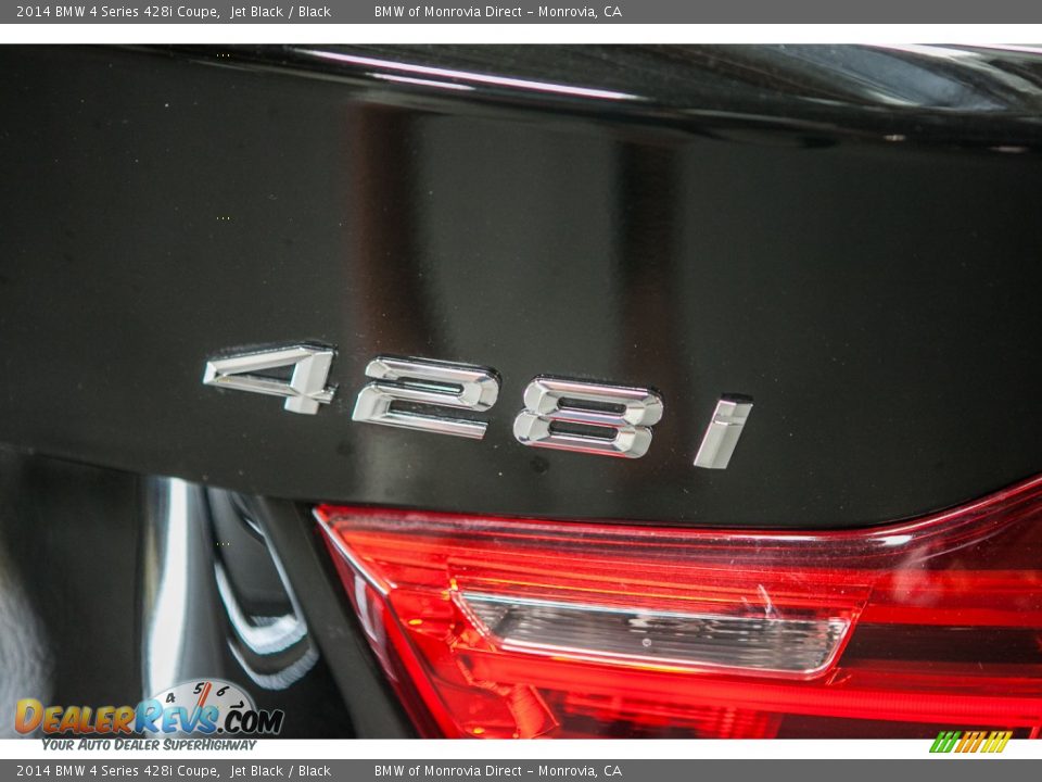 2014 BMW 4 Series 428i Coupe Jet Black / Black Photo #7