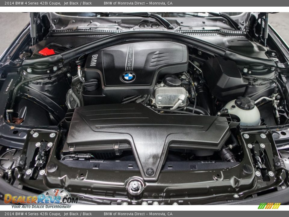 2014 BMW 4 Series 428i Coupe Jet Black / Black Photo #9