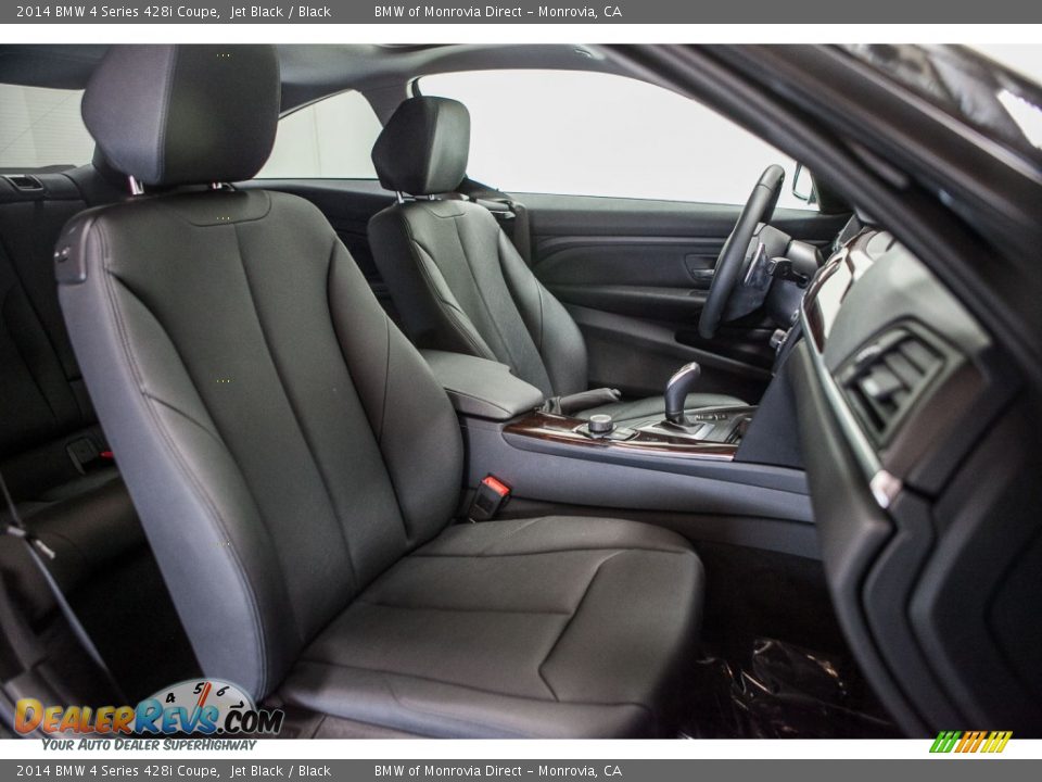 2014 BMW 4 Series 428i Coupe Jet Black / Black Photo #23
