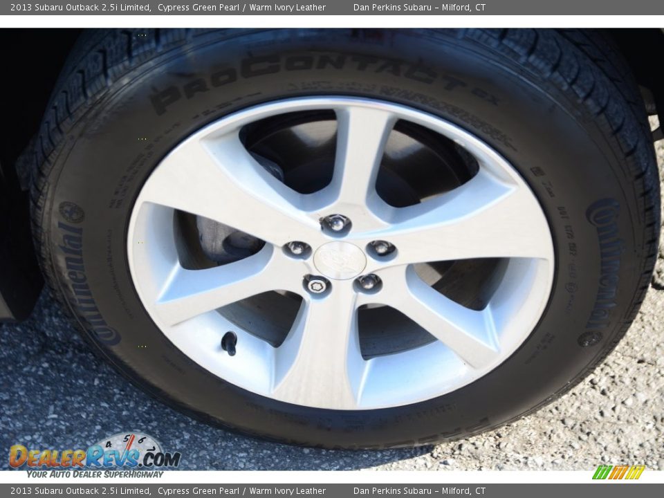 2013 Subaru Outback 2.5i Limited Cypress Green Pearl / Warm Ivory Leather Photo #24