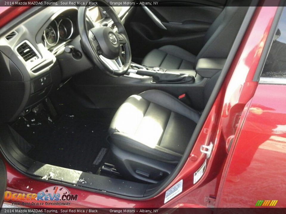2014 Mazda MAZDA6 Touring Soul Red Mica / Black Photo #8