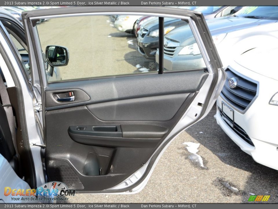 2013 Subaru Impreza 2.0i Sport Limited 5 Door Ice Silver Metallic / Black Photo #18
