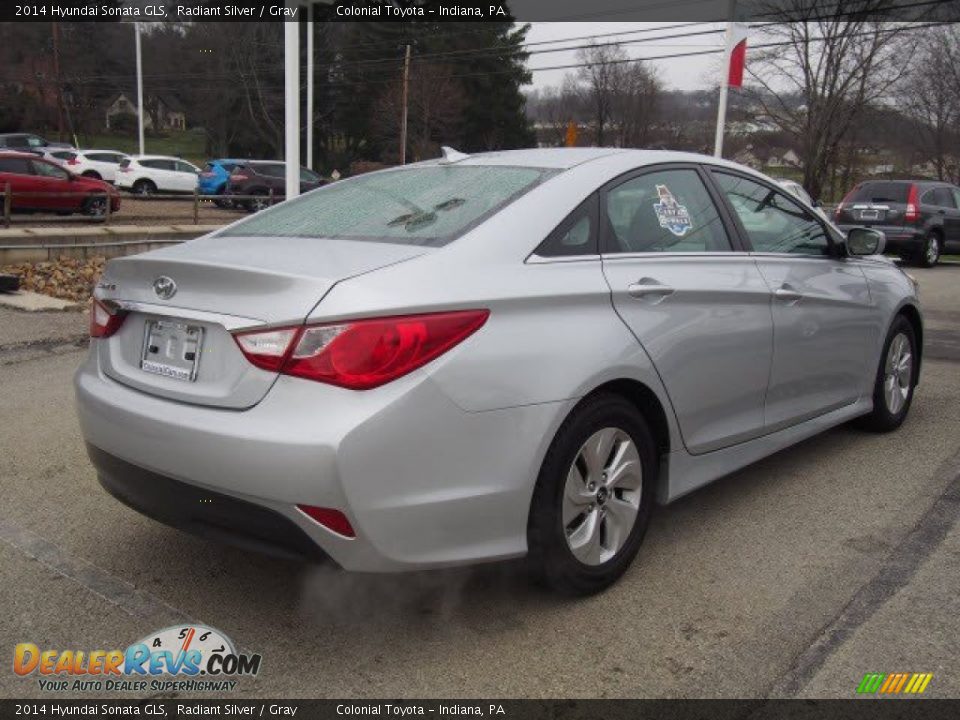 2014 Hyundai Sonata GLS Radiant Silver / Gray Photo #4