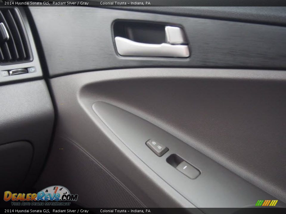 2014 Hyundai Sonata GLS Radiant Silver / Gray Photo #11