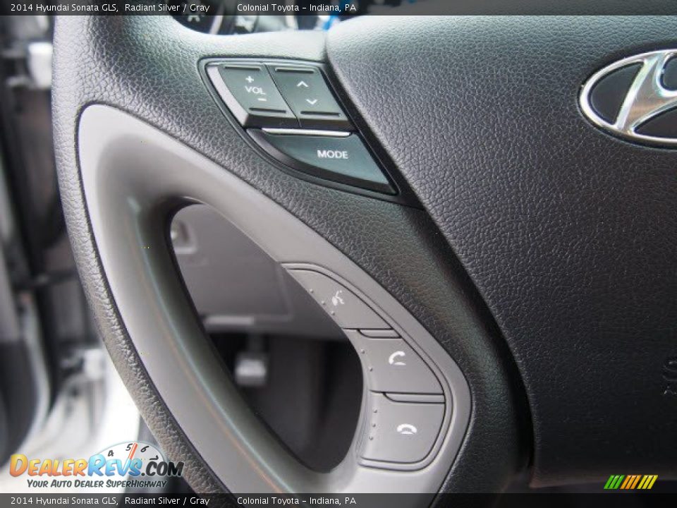 2014 Hyundai Sonata GLS Radiant Silver / Gray Photo #18