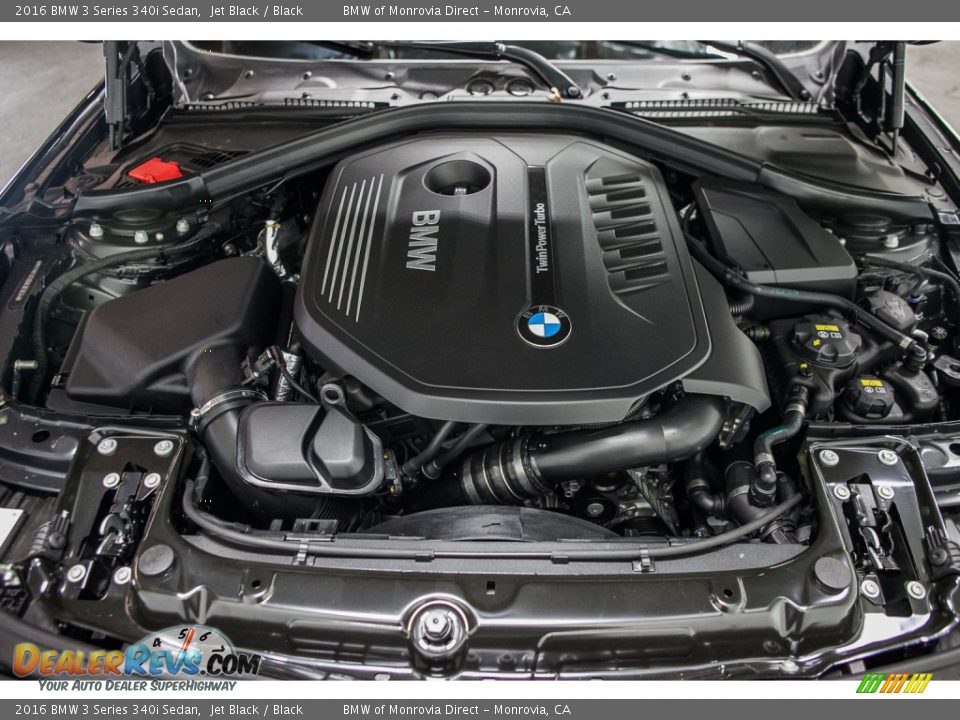 2016 BMW 3 Series 340i Sedan 3.0 Liter DI TwinPower Turbocharged DOHC 24-Valve VVT Inline 6 Cylinder Engine Photo #9