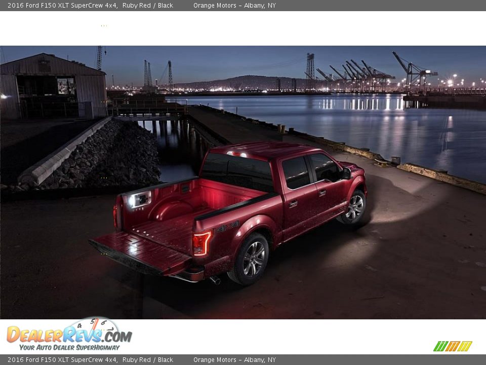 2016 Ford F150 XLT SuperCrew 4x4 Ruby Red / Black Photo #12