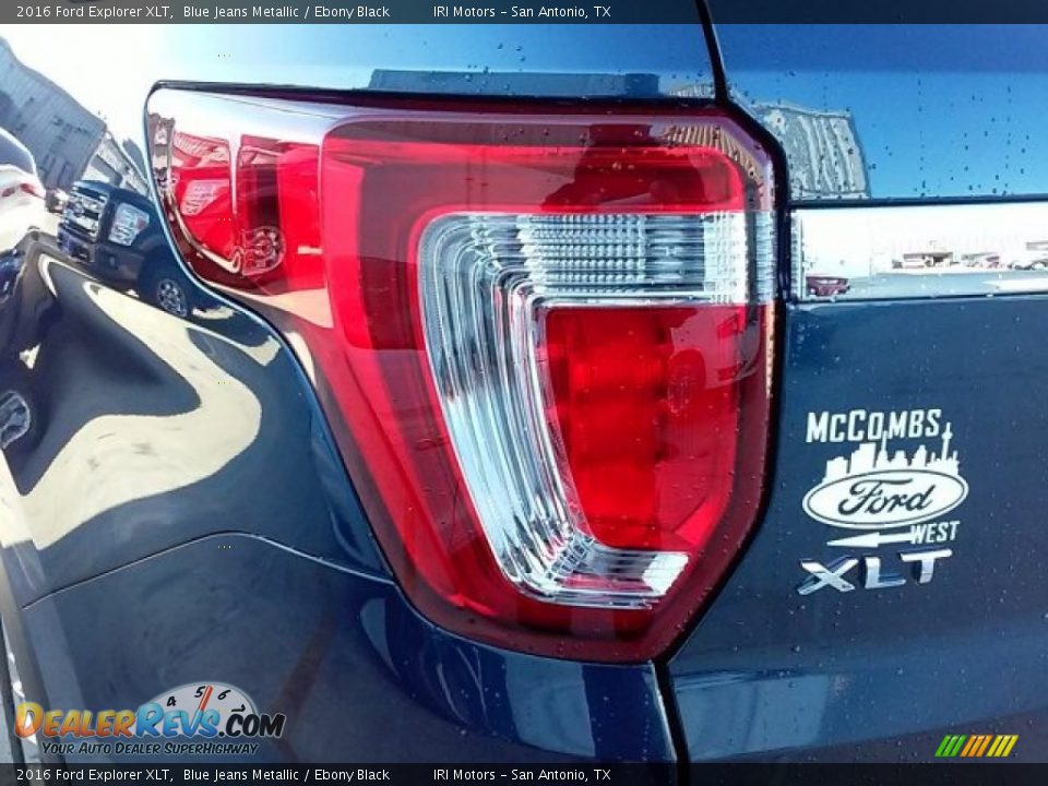 2016 Ford Explorer XLT Blue Jeans Metallic / Ebony Black Photo #10