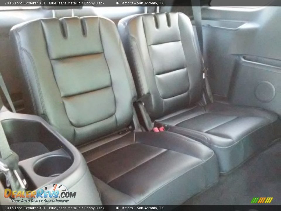 2016 Ford Explorer XLT Blue Jeans Metallic / Ebony Black Photo #17