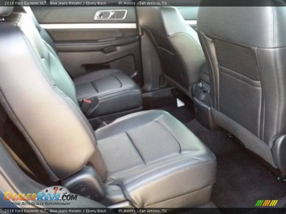 2016 Ford Explorer XLT Blue Jeans Metallic / Ebony Black Photo #18