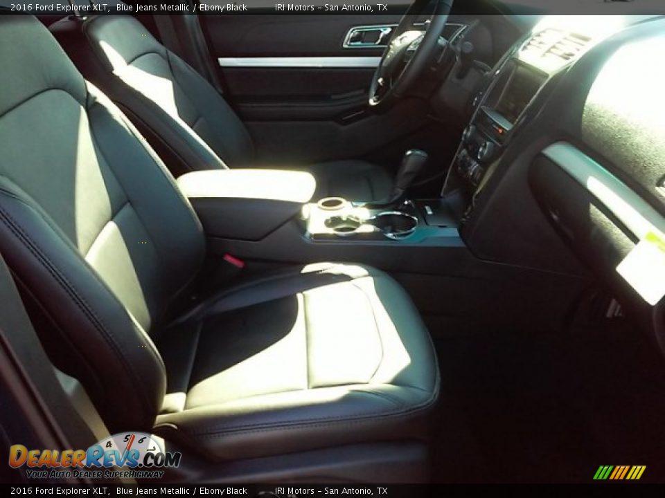 2016 Ford Explorer XLT Blue Jeans Metallic / Ebony Black Photo #19