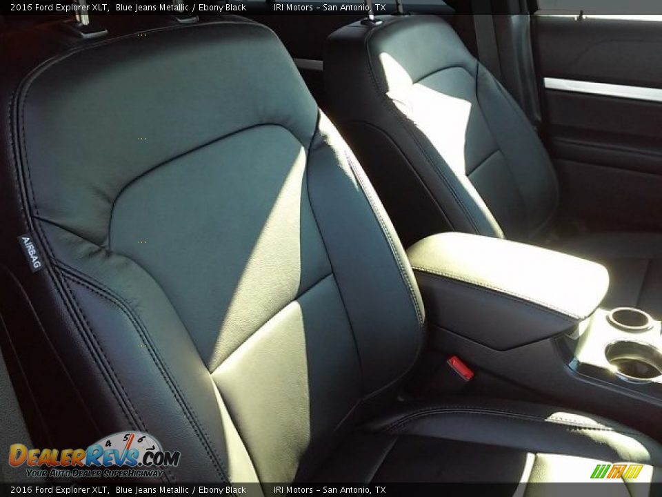 2016 Ford Explorer XLT Blue Jeans Metallic / Ebony Black Photo #21